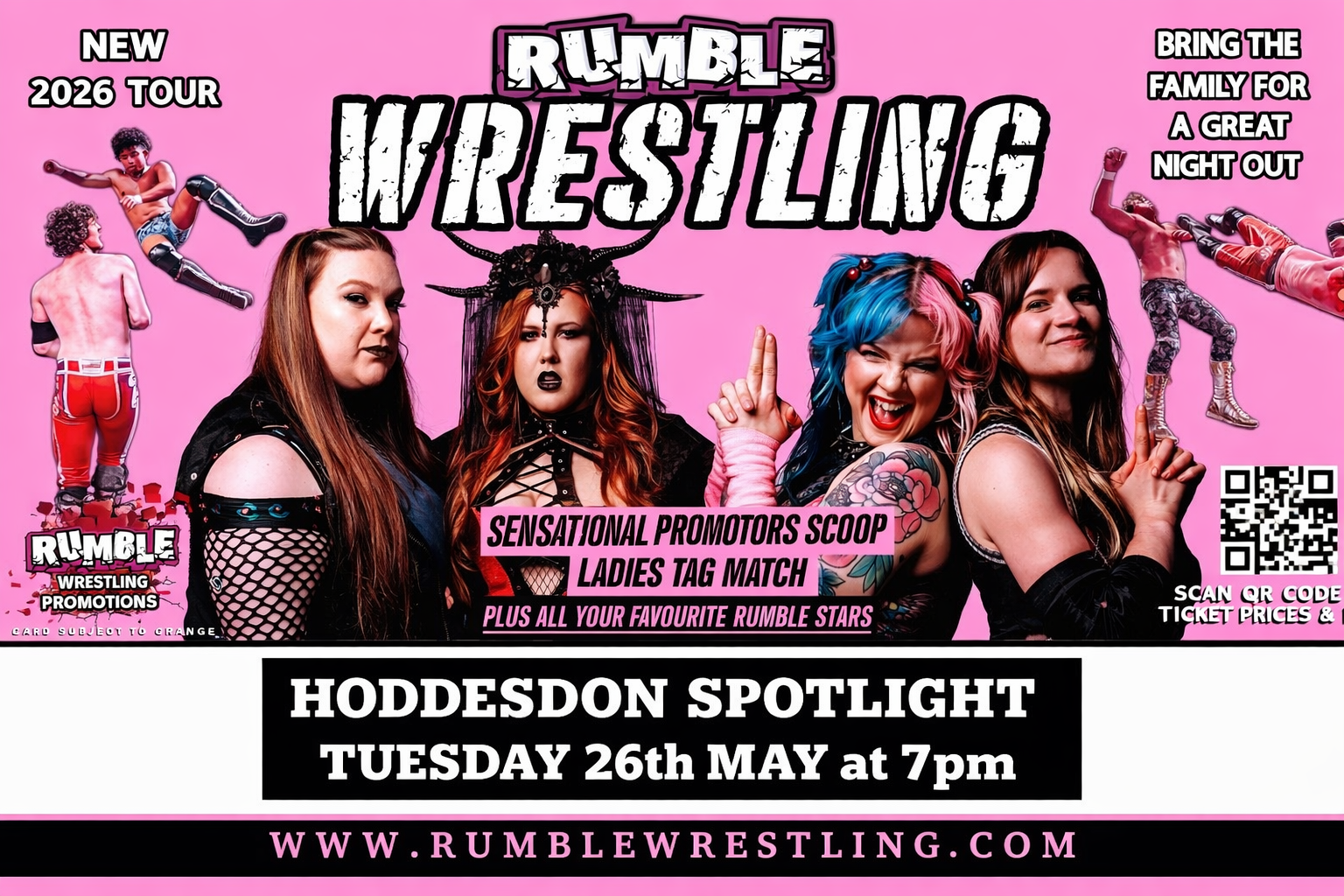Rumble Wrestling at The Spotlight - Half Term Special 